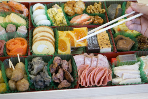 母の日おせちお箸
