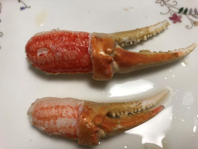 かに本舗　爪比較