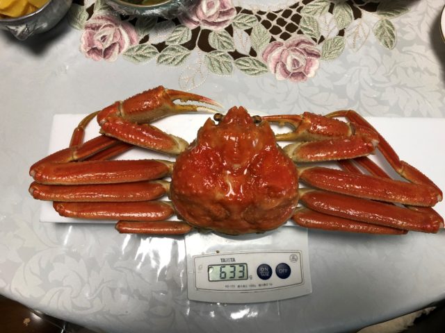 かに本舗　ゆでがに4