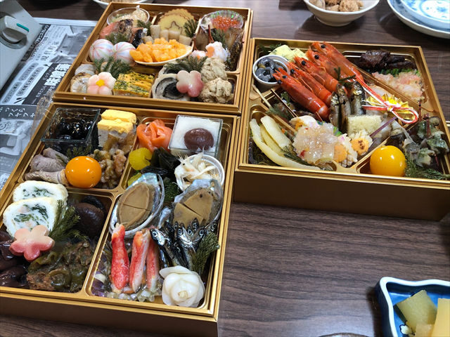 【匠本舗】2021『松寿千』おせち実物写真2